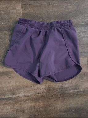 all in motion Purple Girls' Athletic Shorts